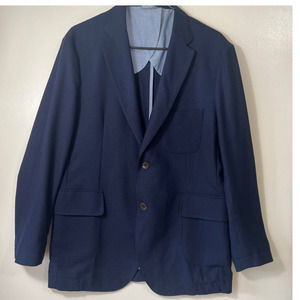 Taylor Stitch Blazer Men's 42 Everyday Navy Blue